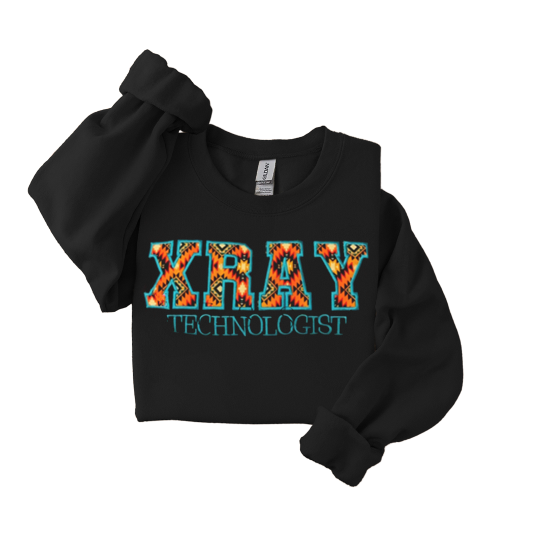 XRAY TECHNOLOGIST APPLIQUE SWEATSHIRT