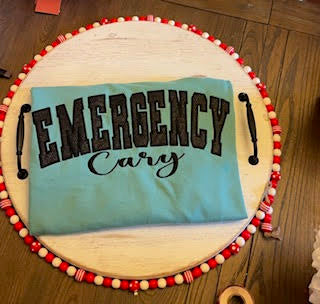 EMERGENCY SWEATSHIRT WITH NAME